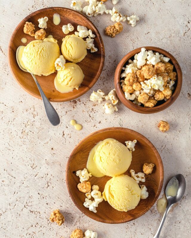 SWEET CORN GELATO 🤯⁣.
Every late summer, I'm excited to see the return of sweet, juicy summer corn. Though my love runs deep for buttered corn on the cob, I also very much enjoy cooking with corn, and I even like to use it in desserts 😍
.
A few years ago, I became obsessed with the idea of corn gelato 😬 While the idea might sound strange to some, but I thought the milky sweetness of corn could be wonderful in a custard. I'd seen corn used in chef's dessert menus and books, so surely there would be a way to translate that intriguing idea into an unfussy homemade treat?
.
To infuse the gelato with as much sweet corn flavor as possible, I infuse the custard's heated milk and cream with corn kernels and chopped corn cobs for maximum flavor. I fish the cobs out, then blend the mixture to as smooth a texture as possible. I then strain the mixture for maximum creaminess and churn the custard. The resulting frozen treat has an intriguing flavor that has you pause after your first spoonful, while your brain tries to identify that savory touch. After the second spoonful, you’re hooked 🌀👀
.
Click the link in my profile to learn how to make Sweet Corn Gelato! Or copy + paste: 
foodnouveau.com/sweet-corn-gelato/
.
If you've never made gelato before, I've got you covered: my Gelato Masterclass is *FREE* on YouTube! It's been so popular there, the class has been watched over 140k times over the past two months, and I've received thousands of likes and kind comments. That many people can't be wrong! Watch, then make this sweet corn gelato. You can thank me later! 😇
.
🎥 To watch my Gelato Masterclass:
bit.ly/gelatomasterclass
Or search for "Food Nouveau" on YouTube!