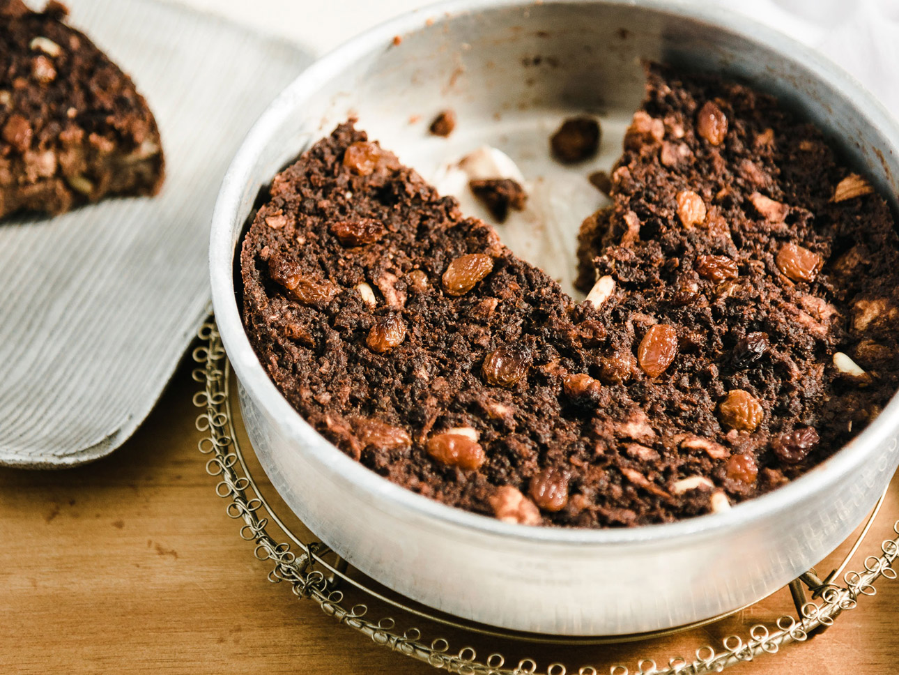 Italian Chocolate Bread Cake by Occasionally Eggs