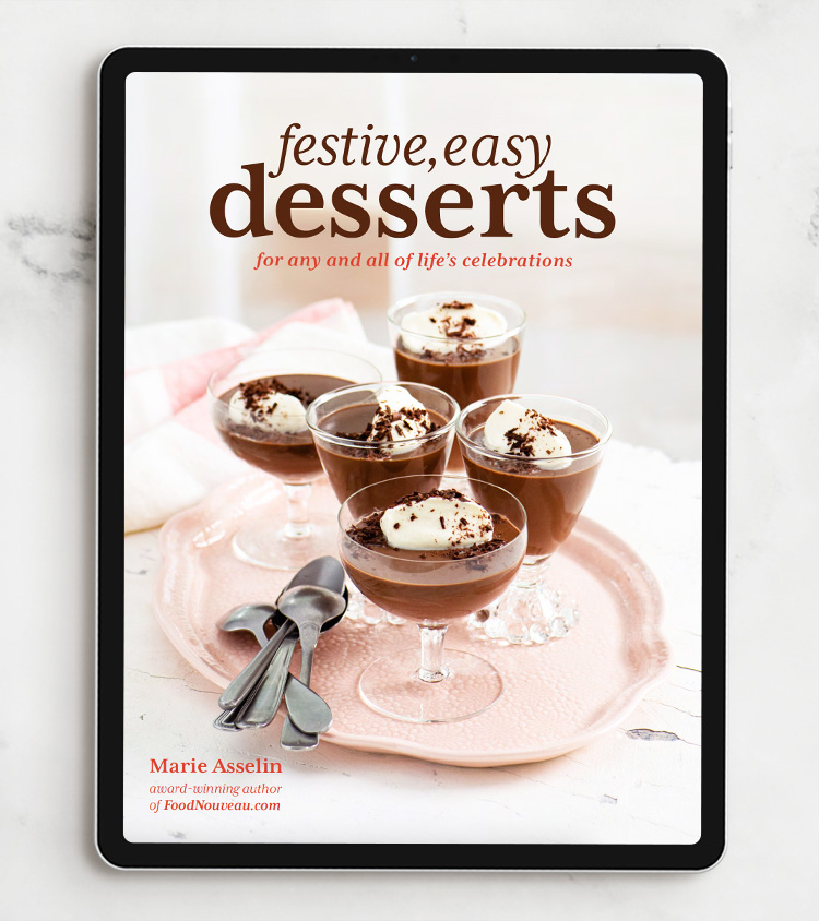 Subscribe to Food Nouveau's newsletter and get a free dessert eBook!