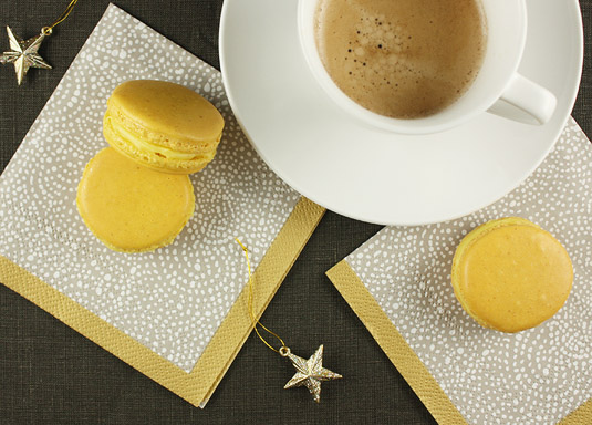 Macaron Week: Yuzu & Ginger Macarons