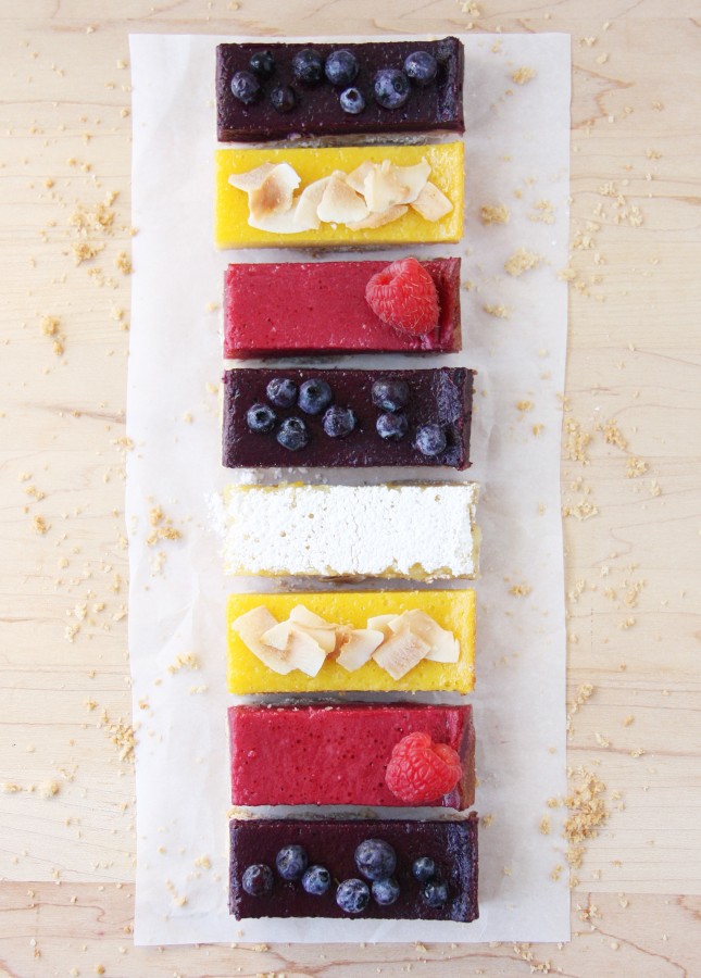 Fruit Squares for All Seasons: A Versatile Formula to Turn Seasonal Bounty into Delightful Treats (Dairy-Free, Gluten-Free Options) // FoodNouveau.com