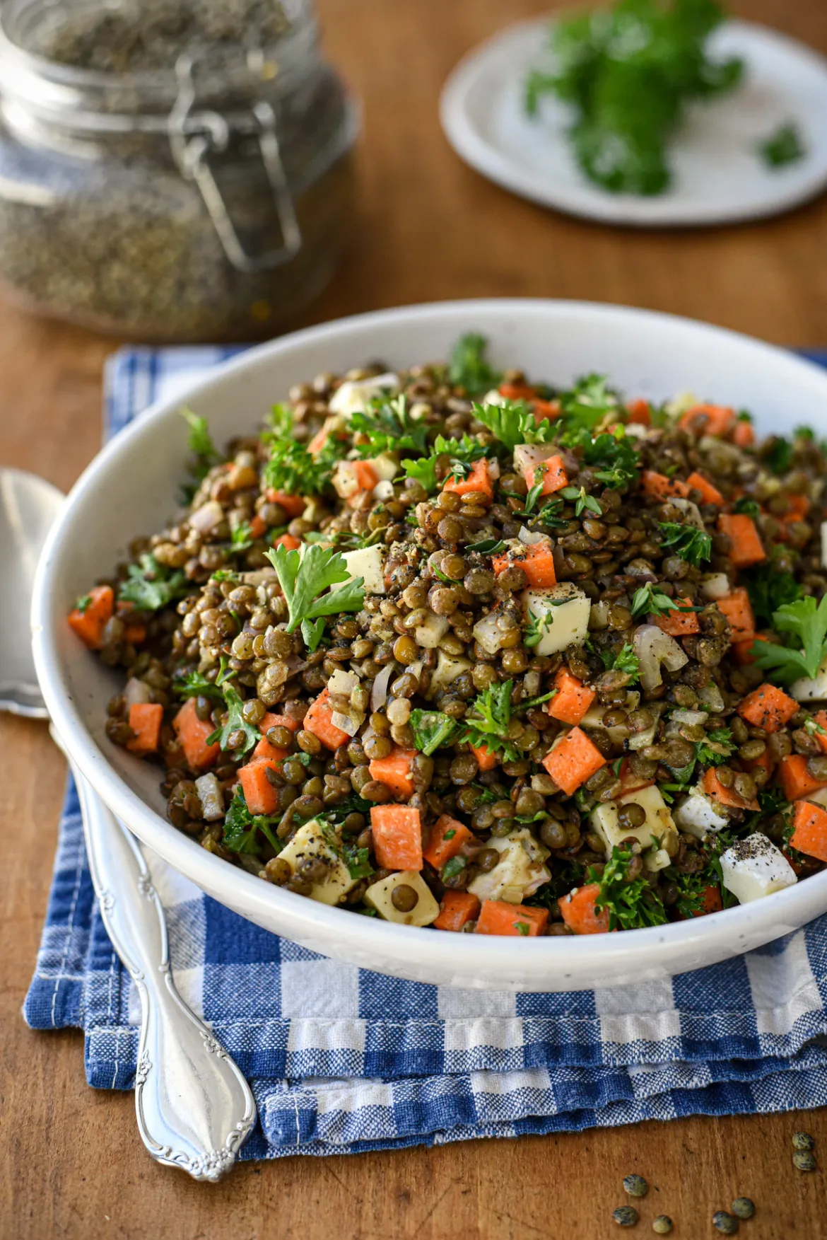 Classic French Lentil Salad by Pardon Your French // FoodNouveau.com