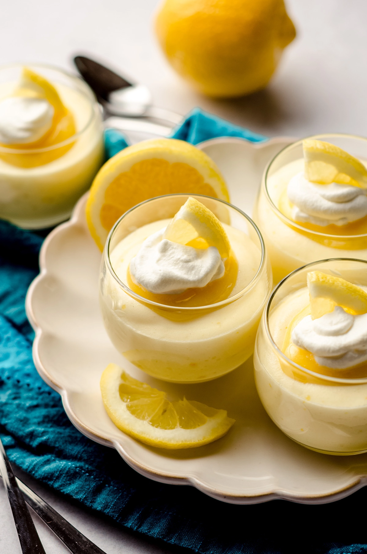 Lemon Mousse by Fresh April Flours // FoodNouveau.com