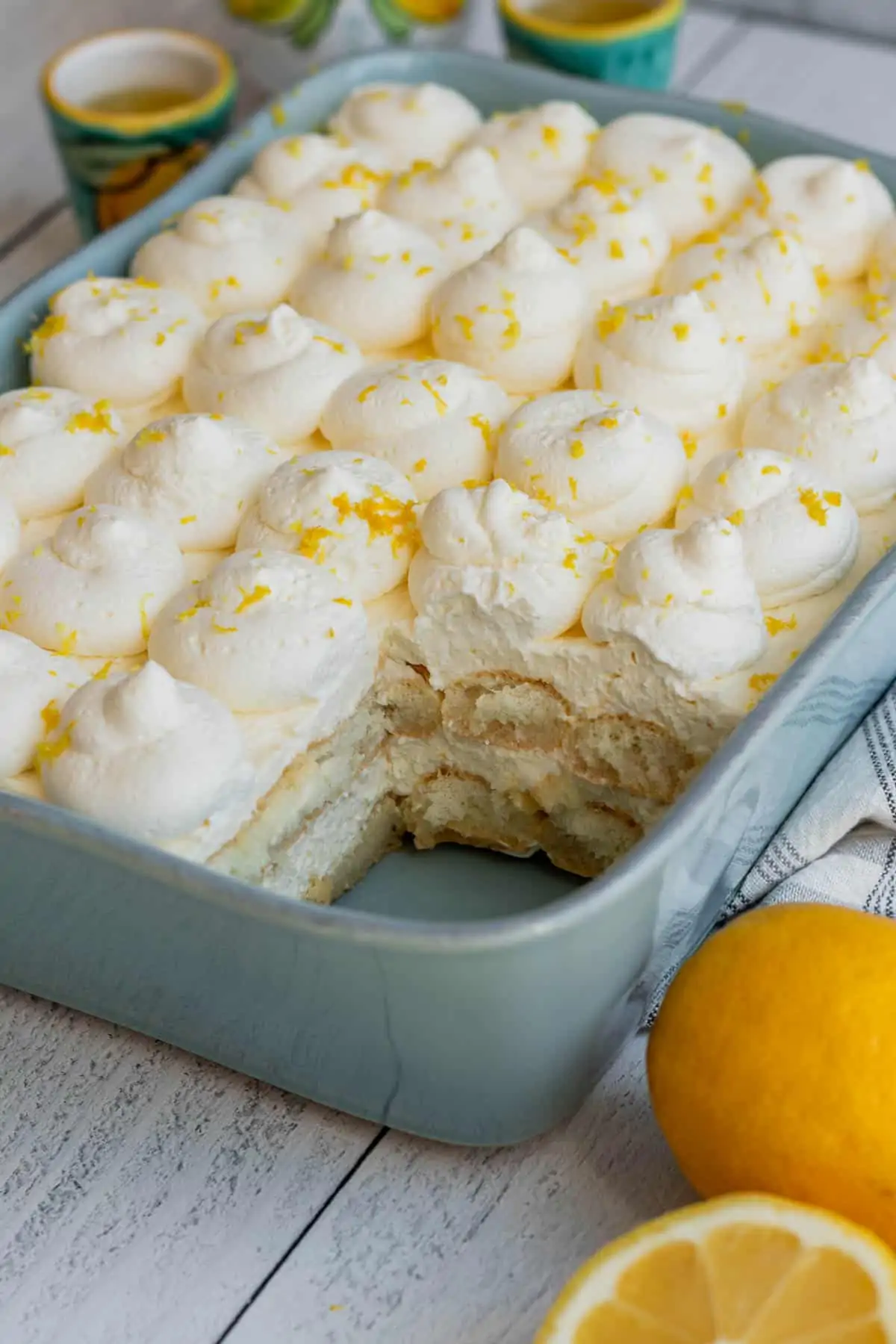 Limoncello Tiramisu by The Marble Kitchen // FoodNouveau.com