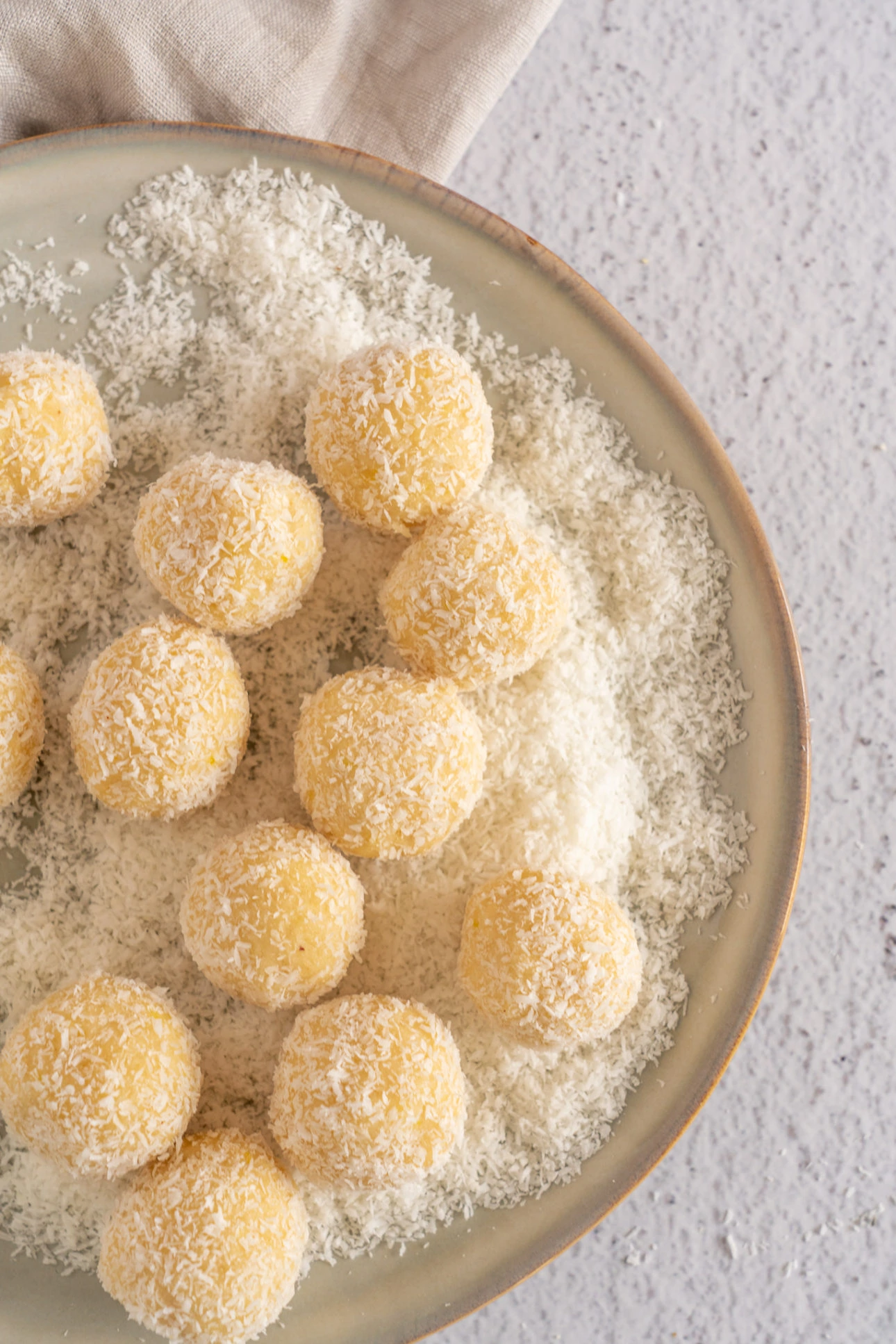 Lemon Cheesecake Bliss Balls by Two City Vegans // FoodNouveau.com