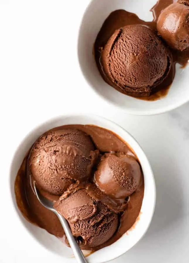 Dark Chocolate Gelato // FoodNouveau.com