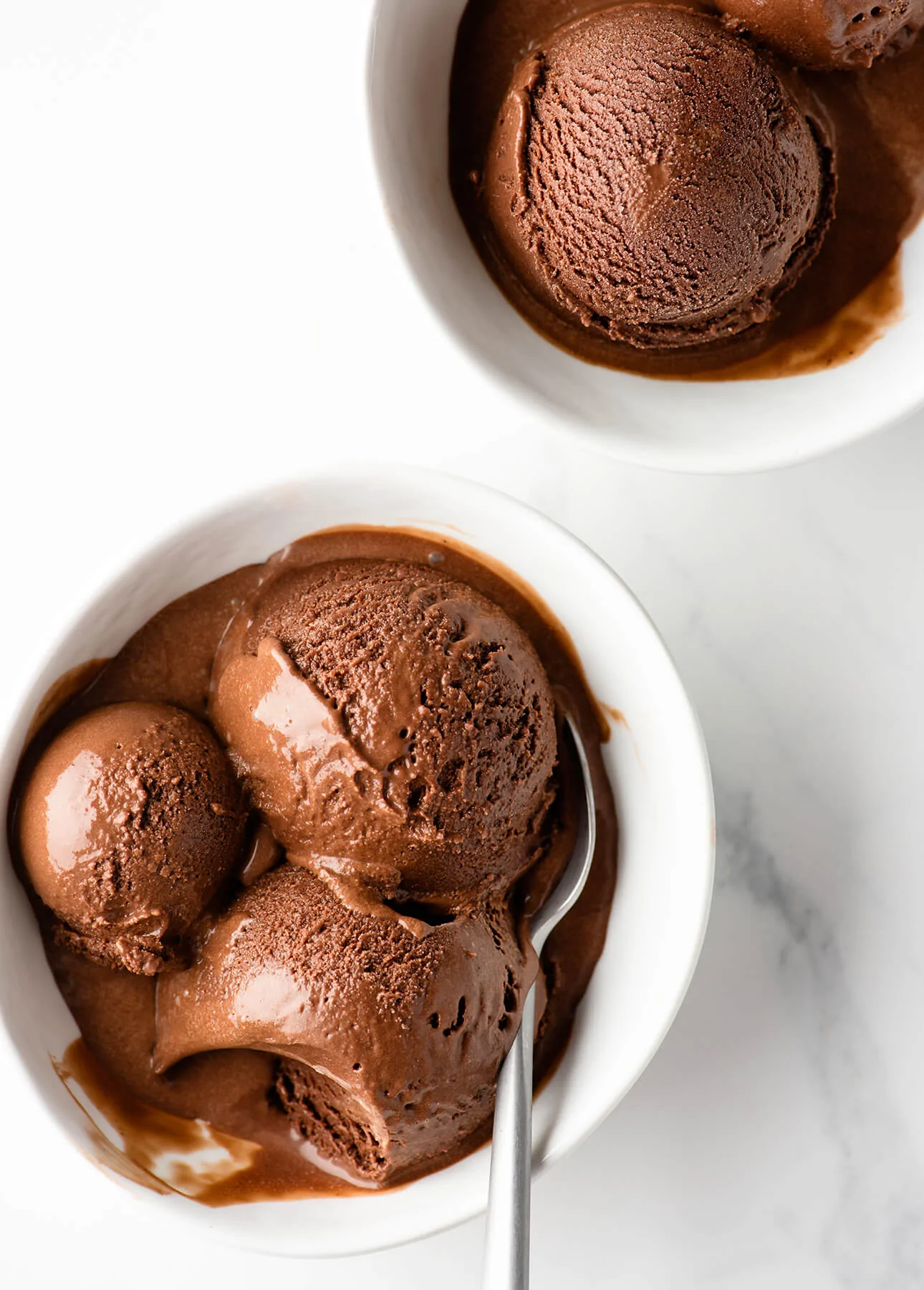 How to Make Dark Chocolate Gelato (Vegan Option) // FoodNouveau.com