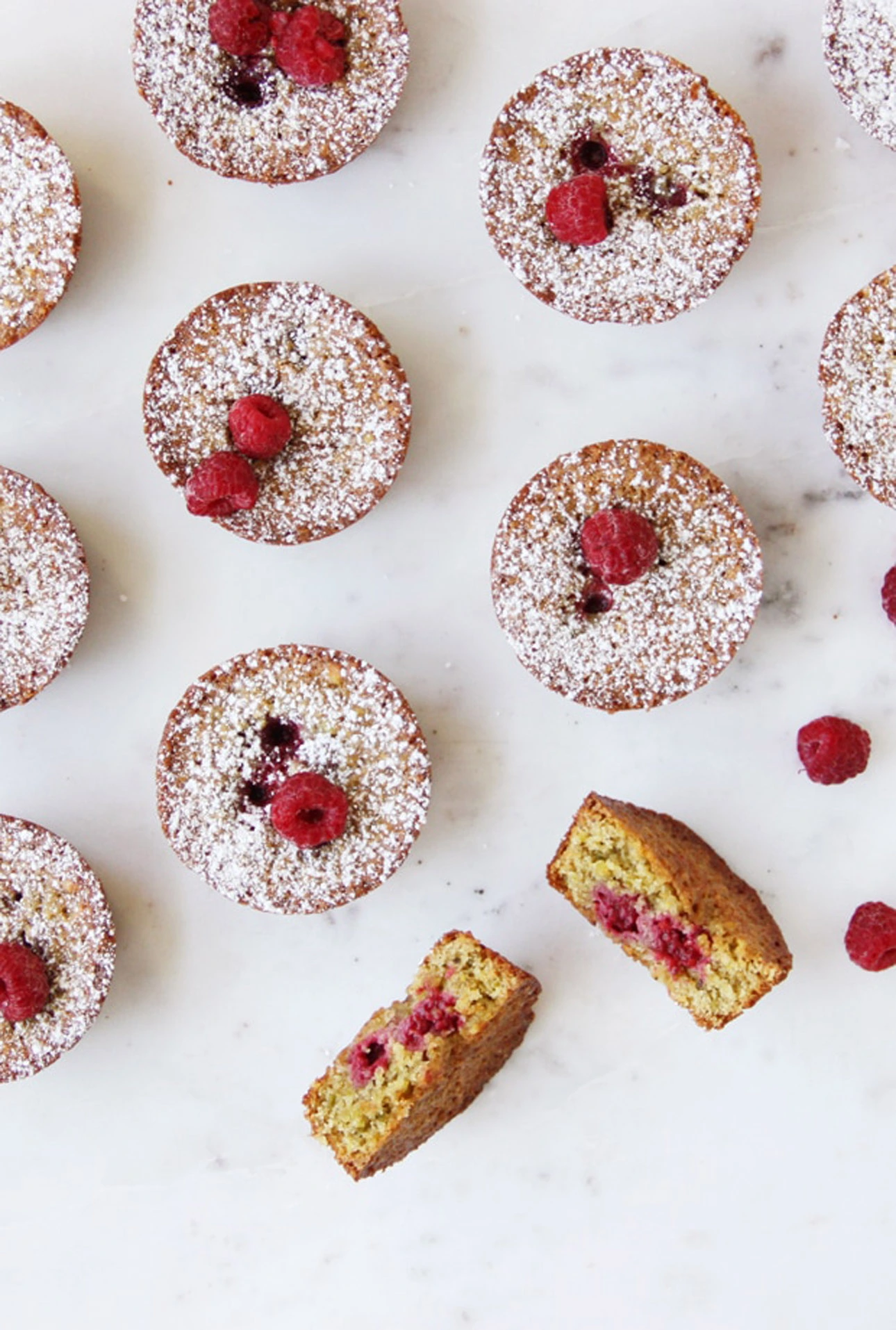 Raspberry & Pistachio Financiers by Simple Bites