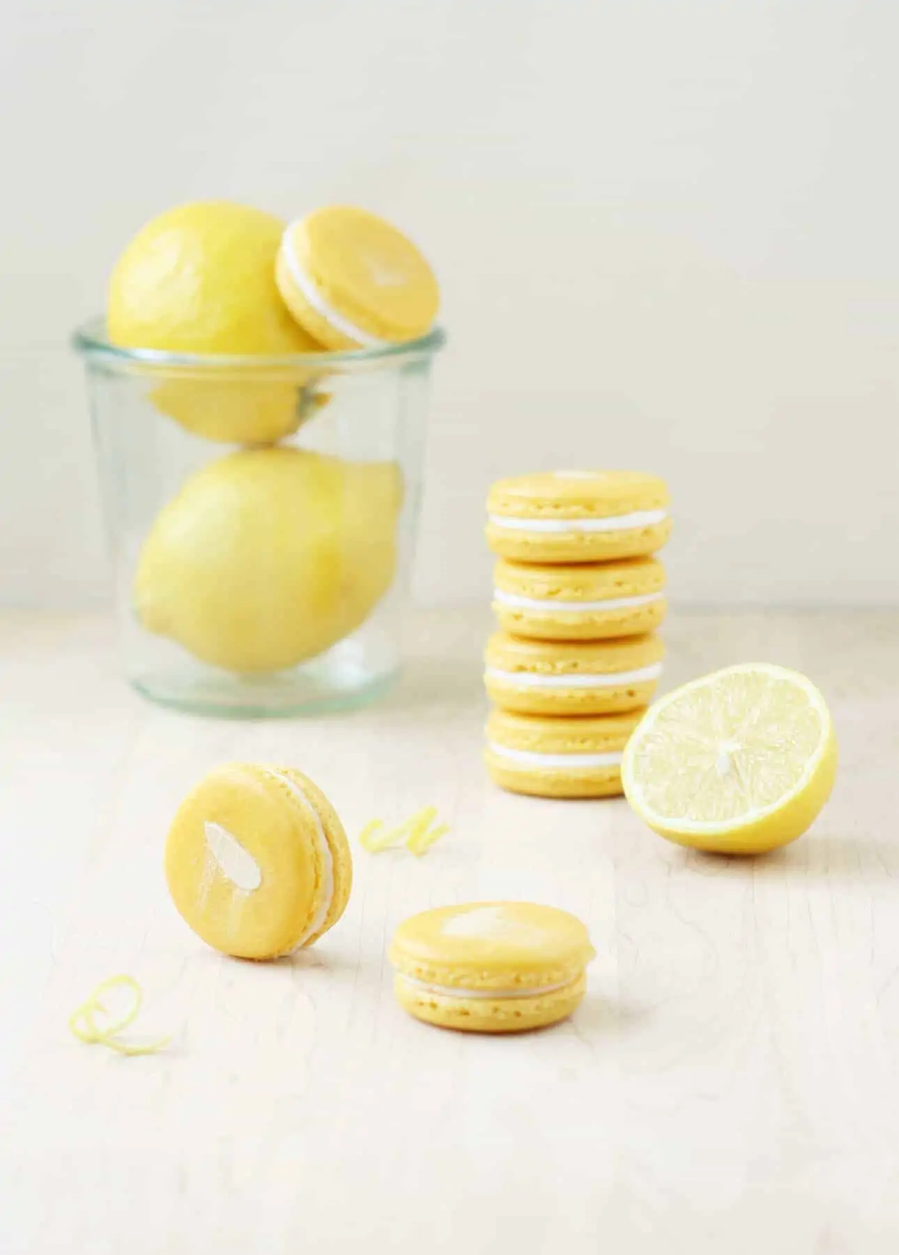 Lemon Mascarpone Macarons // FoodNouveau.com