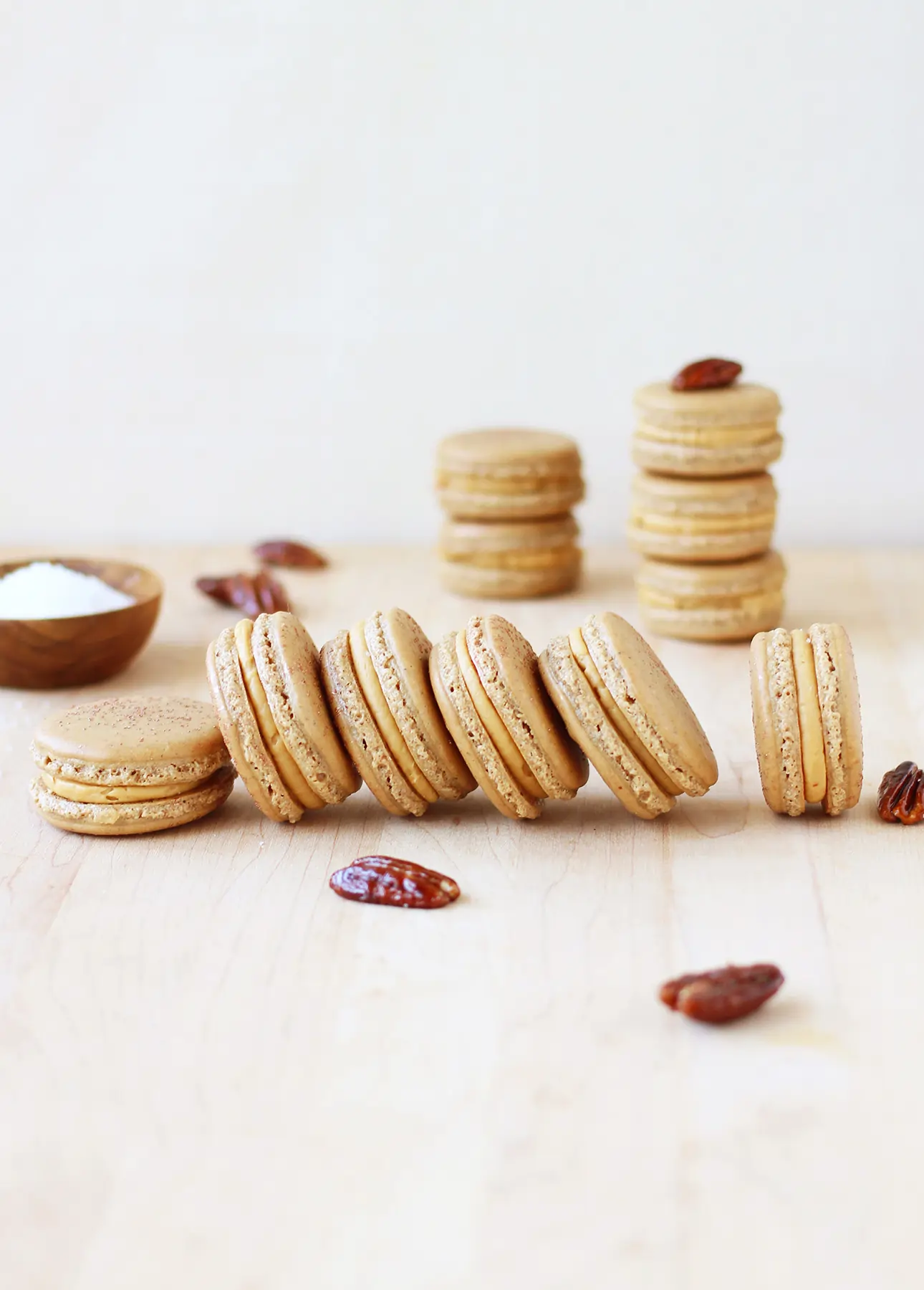 Salted Caramel French Macarons // FoodNouveau.com