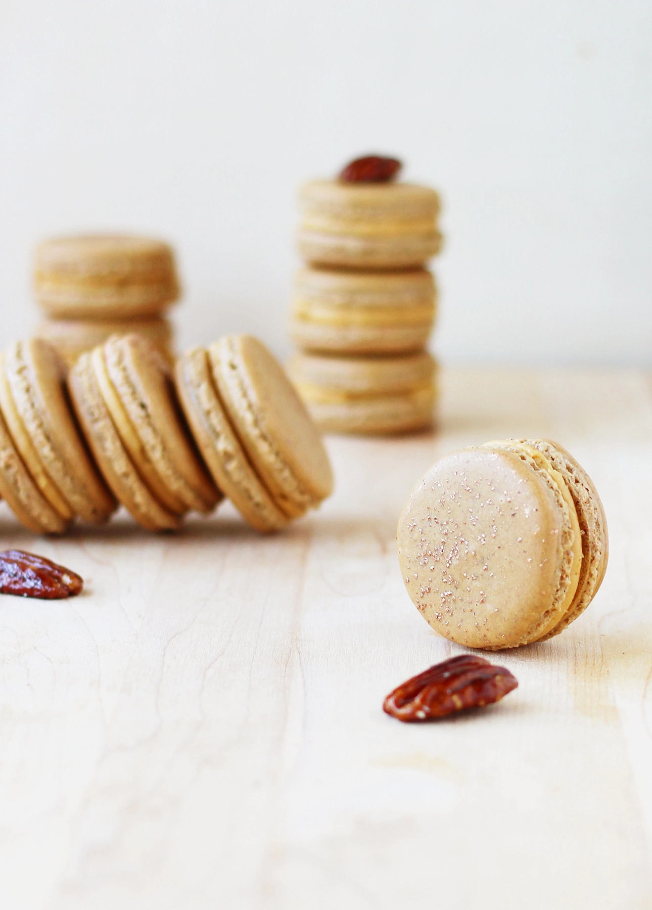 Salted Caramel French Macarons // FoodNouveau.com